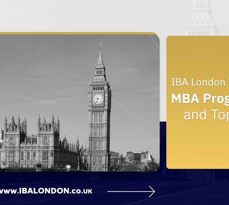 IBA London Various MBA Programs and Topics